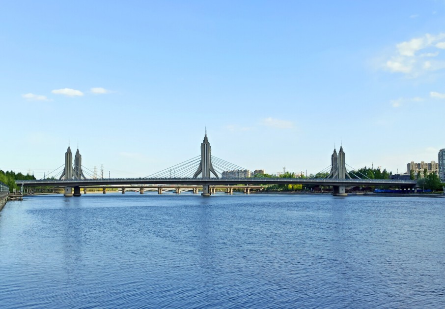 北京通州玉帶河水質處理工程