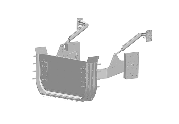 大型攔蓄沖洗門