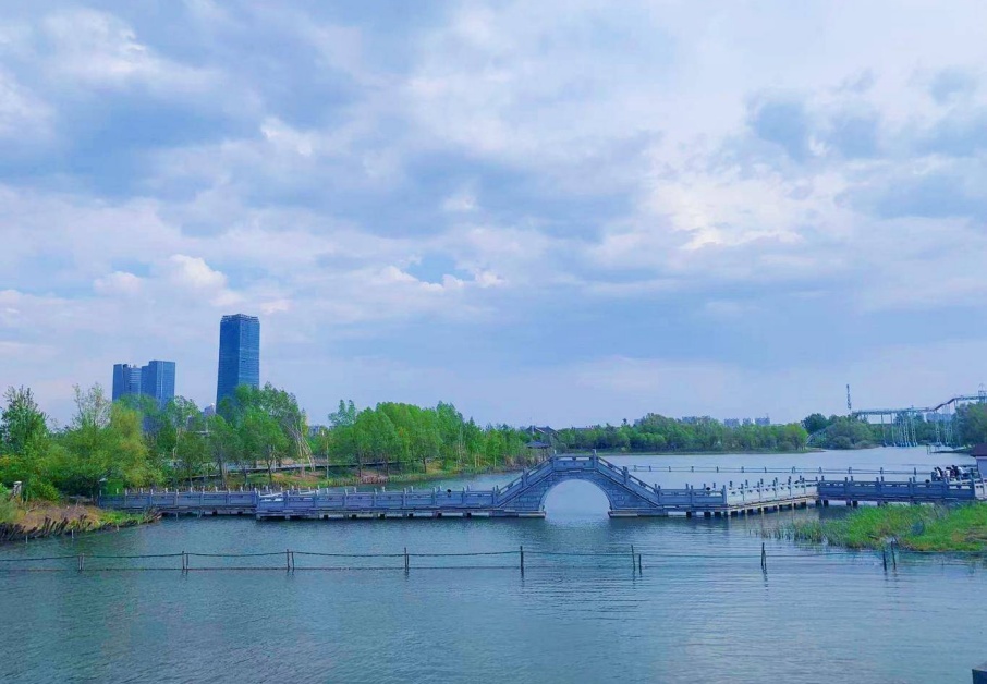 長春串湖調(diào)蓄池項目